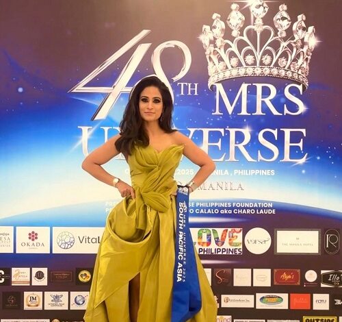 Fitness Enthusiast Anushka Dani Dhingra Brings Glory to India, Wins Mrs. Universe 2025 Devotion Award & South Pacific Asia Title at the Philippines