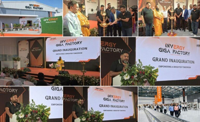 iNVERGY Opens India’s Largest BESS Giga Factory in Uttar Pradesh